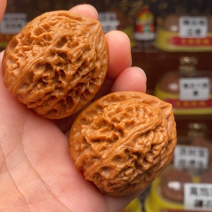 吊坠文玩核桃凤凰台41