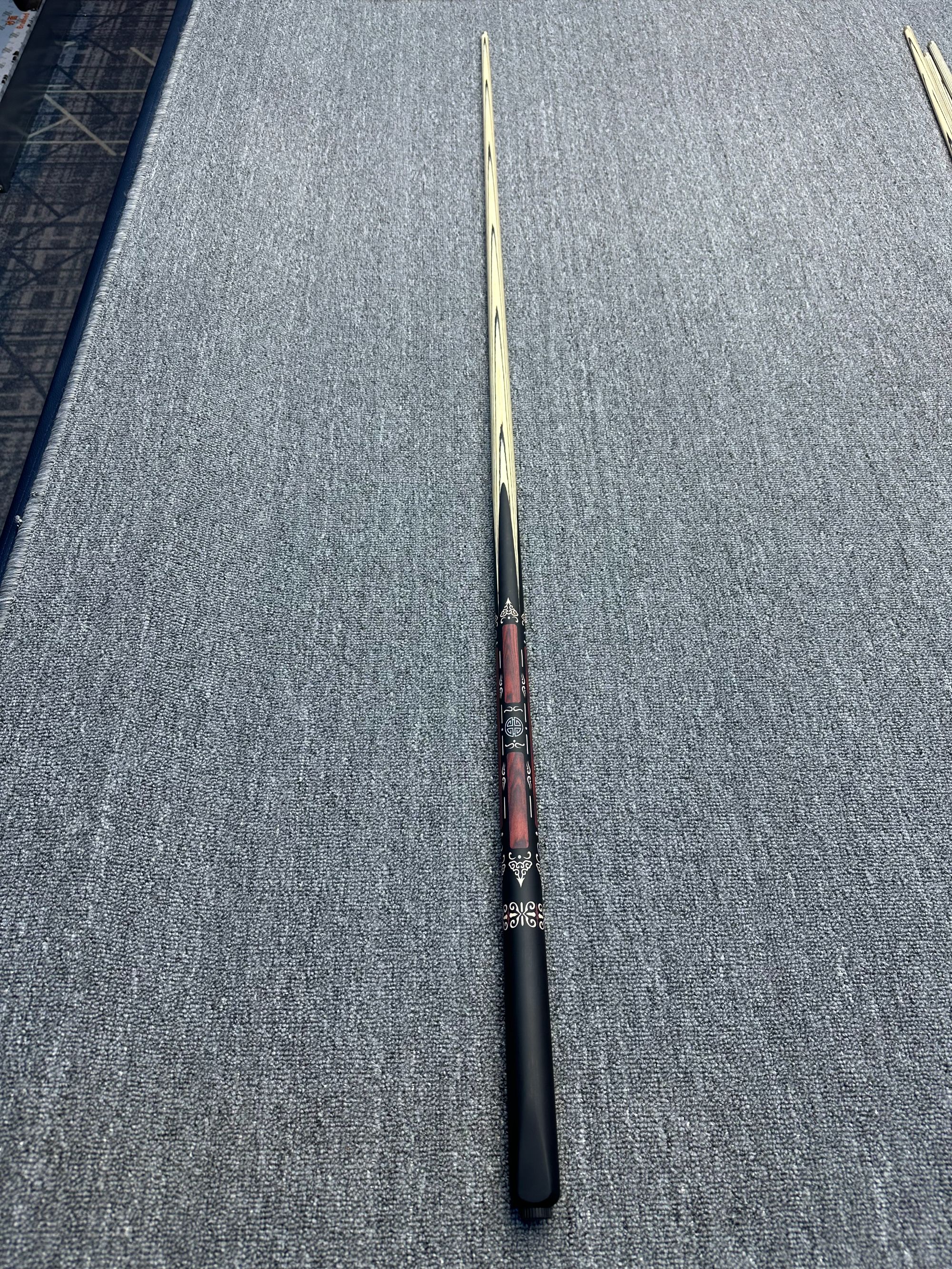 【天尊】小头实木加重中式八球台球杆适合斯诺克美式台球使用