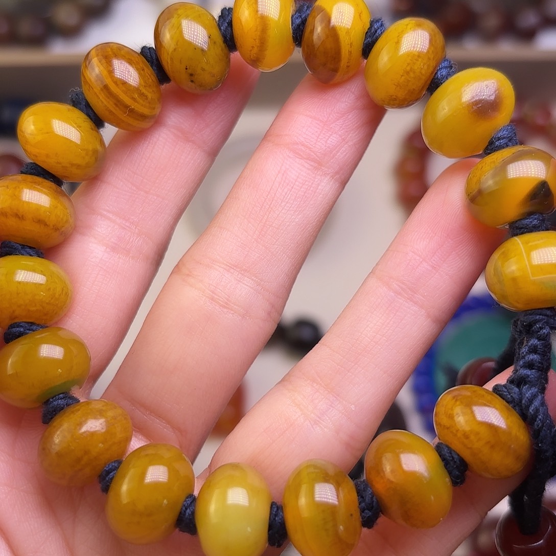 莫***西玛瑙/玉髓未镶嵌颈饰