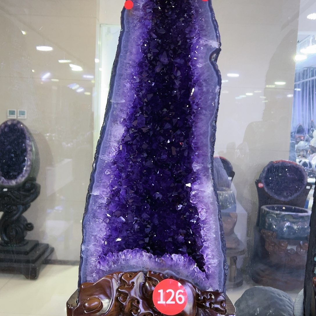 紫晶大型摆件（非配饰）未镶嵌晶