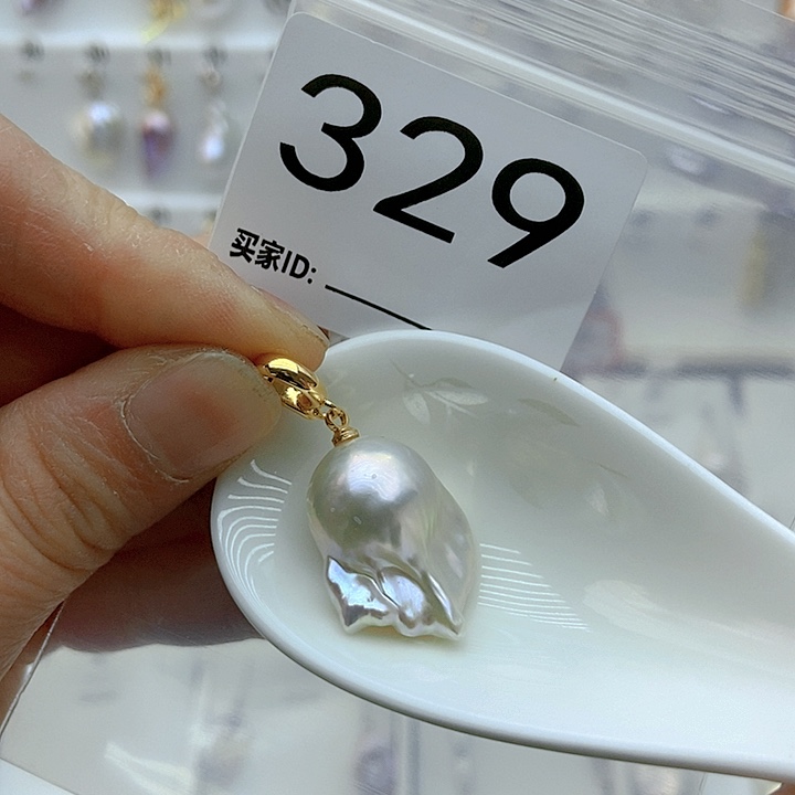 淡水珍珠颈饰银S925镶嵌