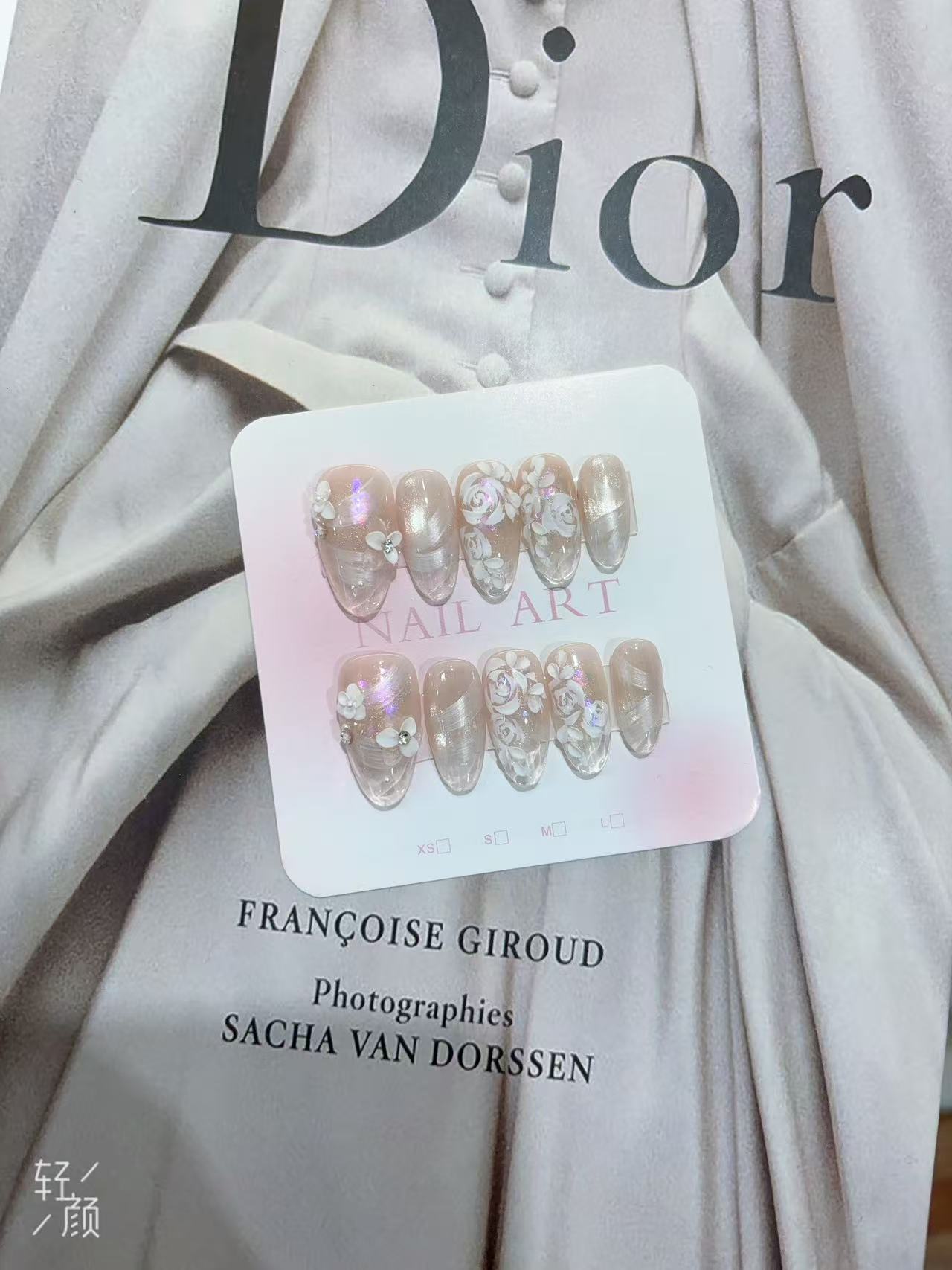 橙子推荐纯手工手绘双11新款（宿星）穿戴甲