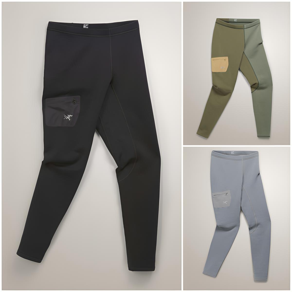 【加拿大特惠】始祖鸟RHO HEAVYWEIGHT BOTTOM男户外保暖打底裤秋裤