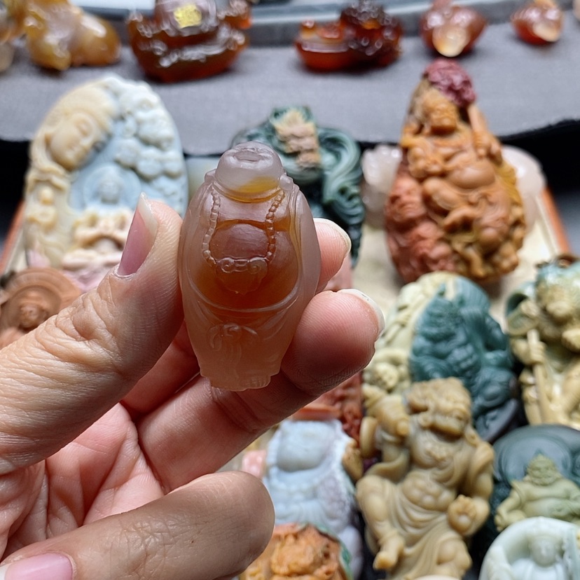 【闪购商品】未镶嵌吊坠定制玛瑙