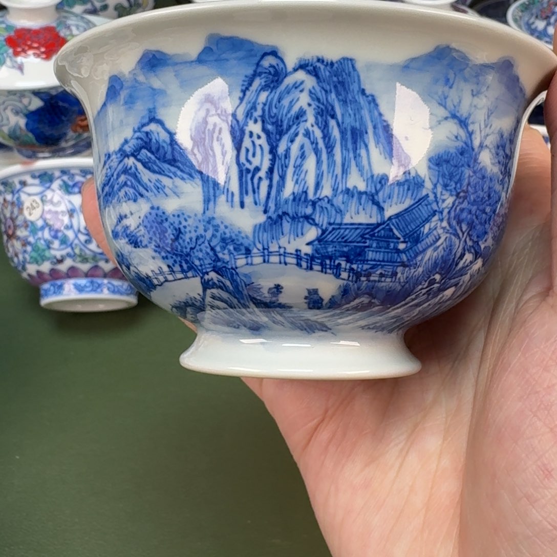 大帅景德镇手工手绘茶具359