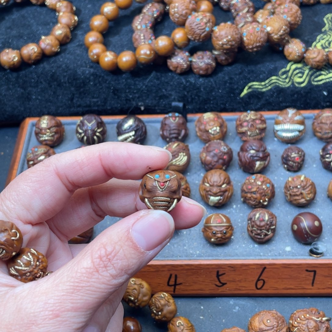 D***袁紫金鼠吊坠16象神三通