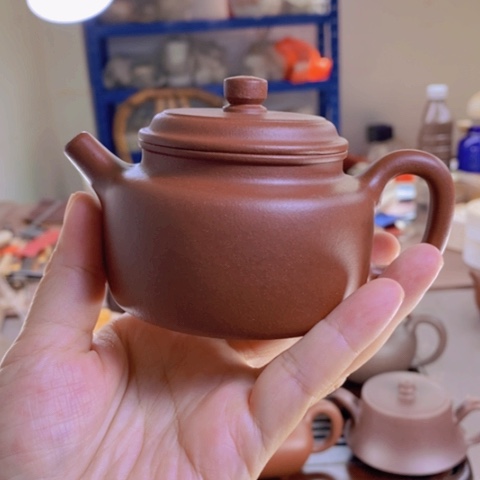茶壶紫砂德中150cc瑕