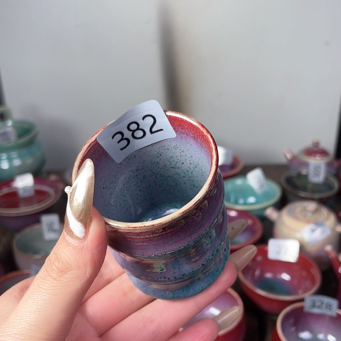 摆件钧瓷窑变精品摆件