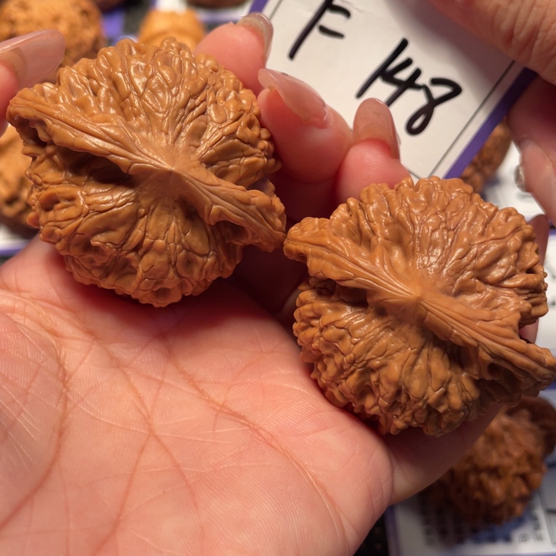 文玩核桃把件148号官帽49