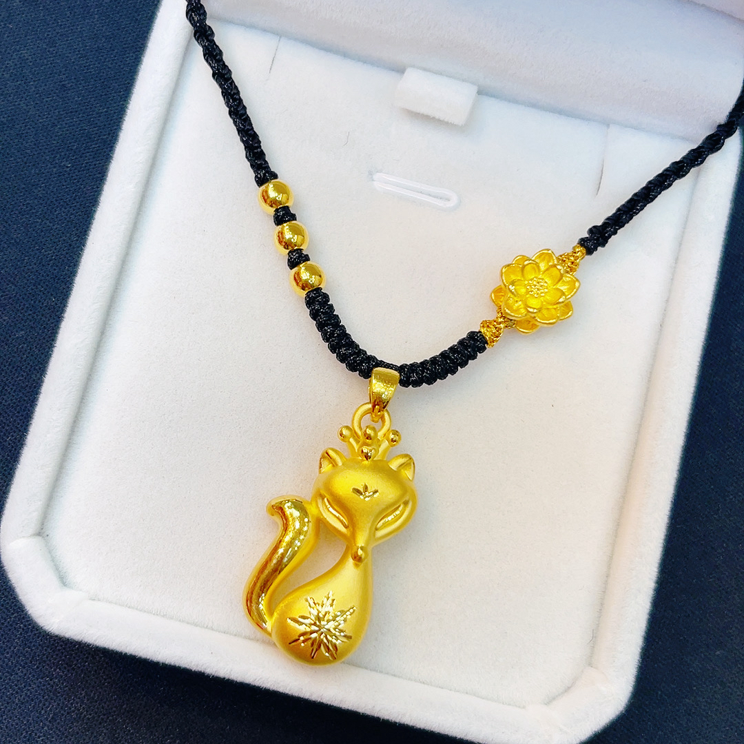 足金999（狐狸）投资金条攒黄金悦己送礼