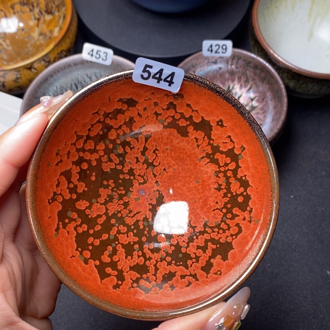 茶盏建窑建盏主人杯544