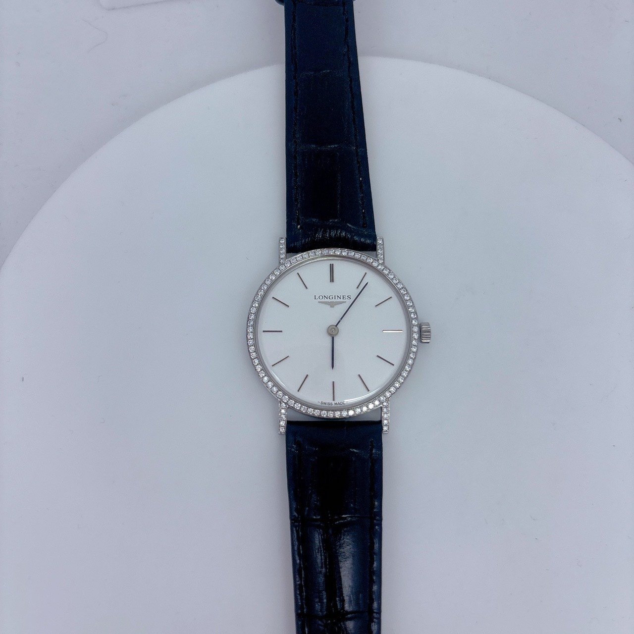 95新 Longines/浪琴 95手动机械后钻31.5mm/公价32999/w11602