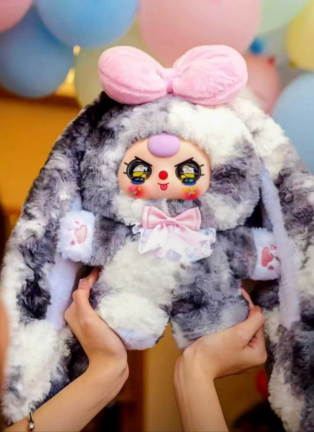 正版毛绒盲盒确认款，售后一镜到底拆箱视频