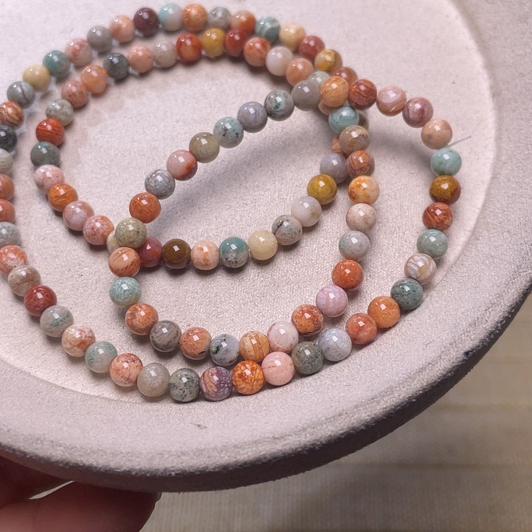 硅化玉未镶嵌50-65圈