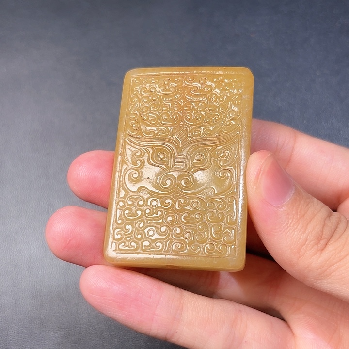 和田玉挂件未镶嵌木**日