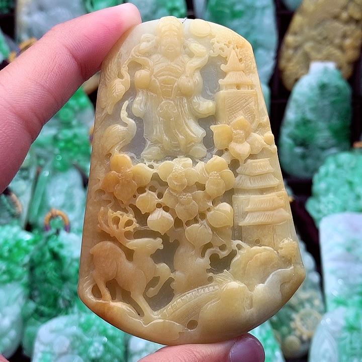 翡翠吊坠(不含链)未镶嵌