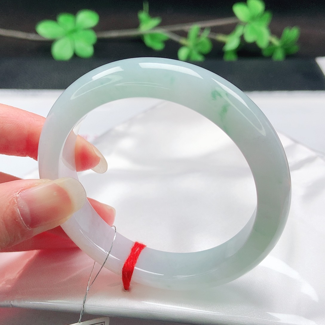 未镶嵌手镯翡翠56圈