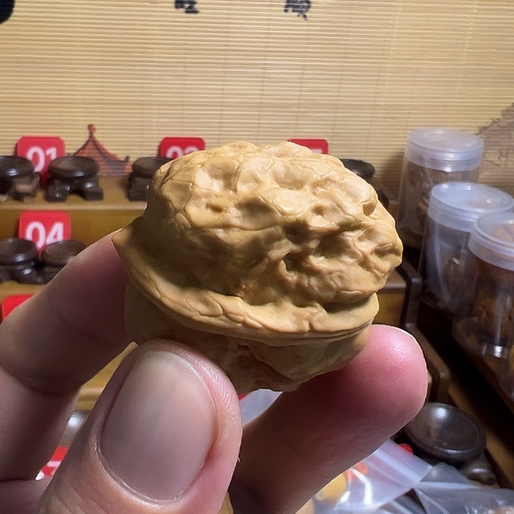 文玩核桃把件金蟾疙瘩包