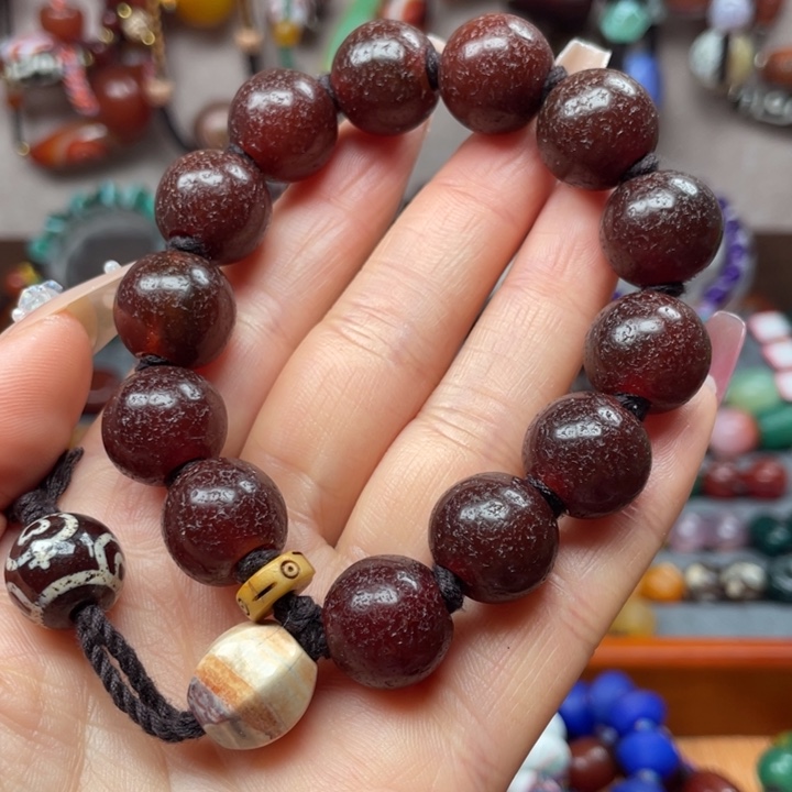 玛瑙/玉髓手链未镶嵌