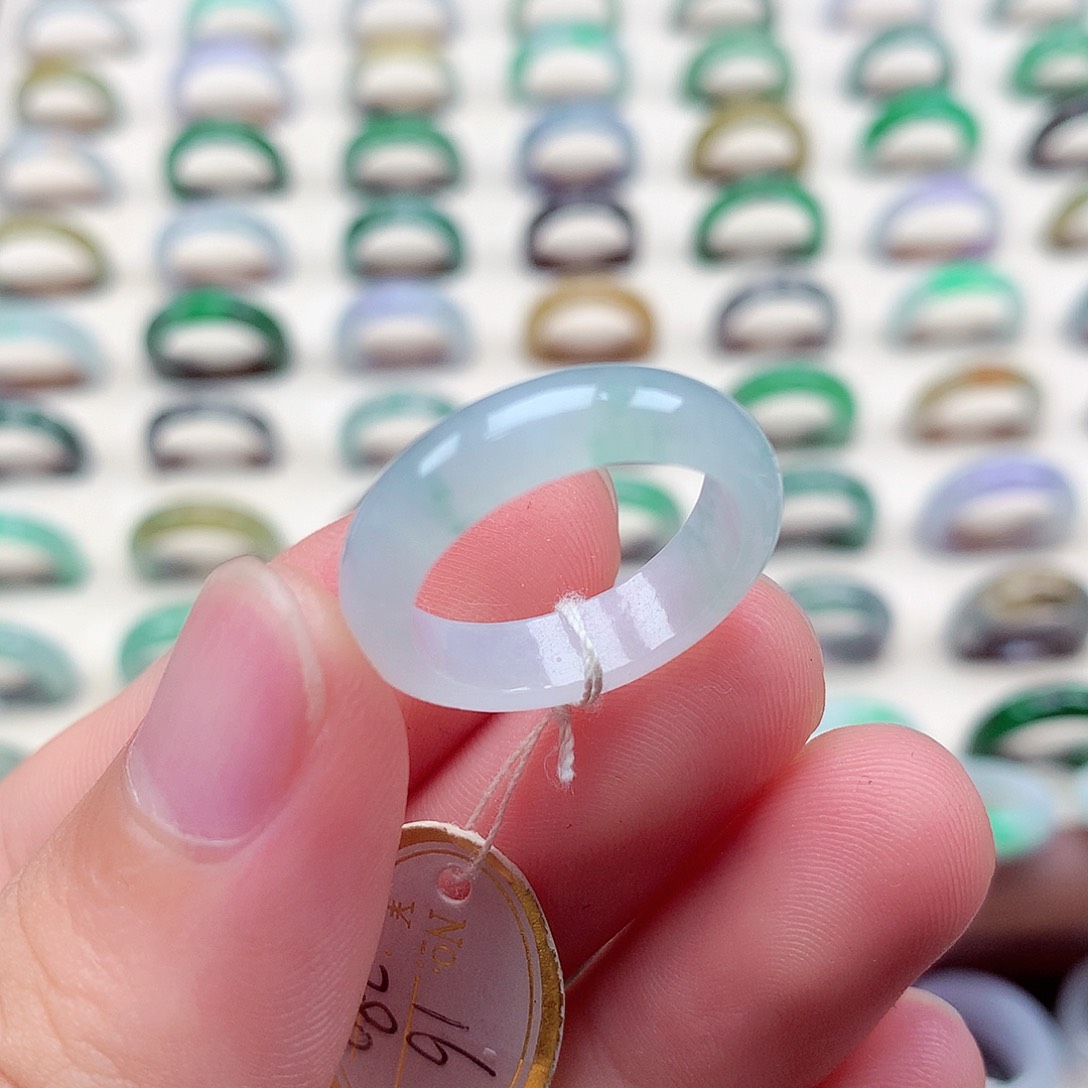 翡翠戒指未镶嵌16号