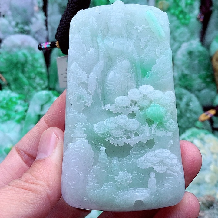 翡翠吊坠(不含链)未镶嵌