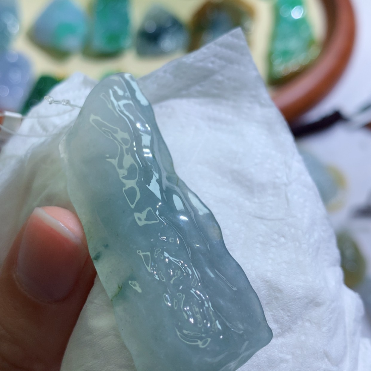 【闪购商品】翡翠吊坠(不含链)未镶嵌 8994