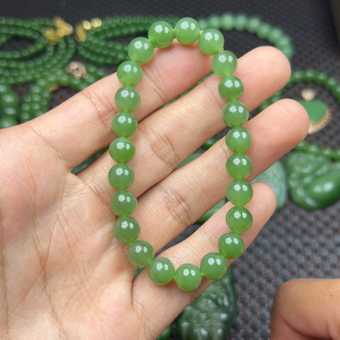 和田玉挂件未镶嵌手串