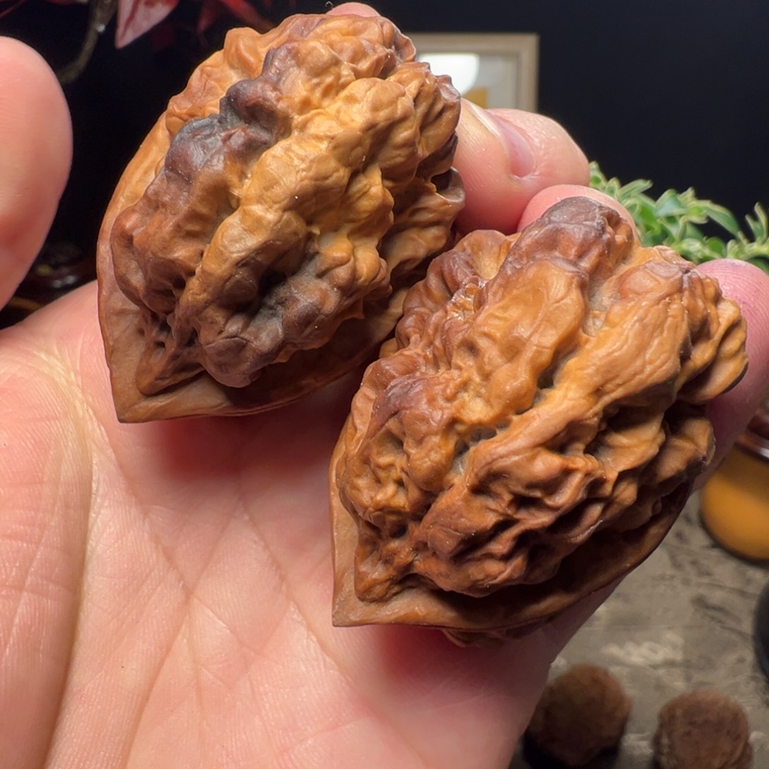 文玩核桃吊坠上古蛤蟆头48mm