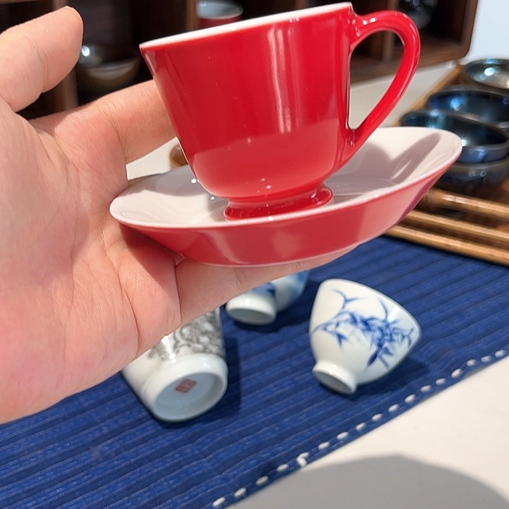 主人杯中国红主人杯