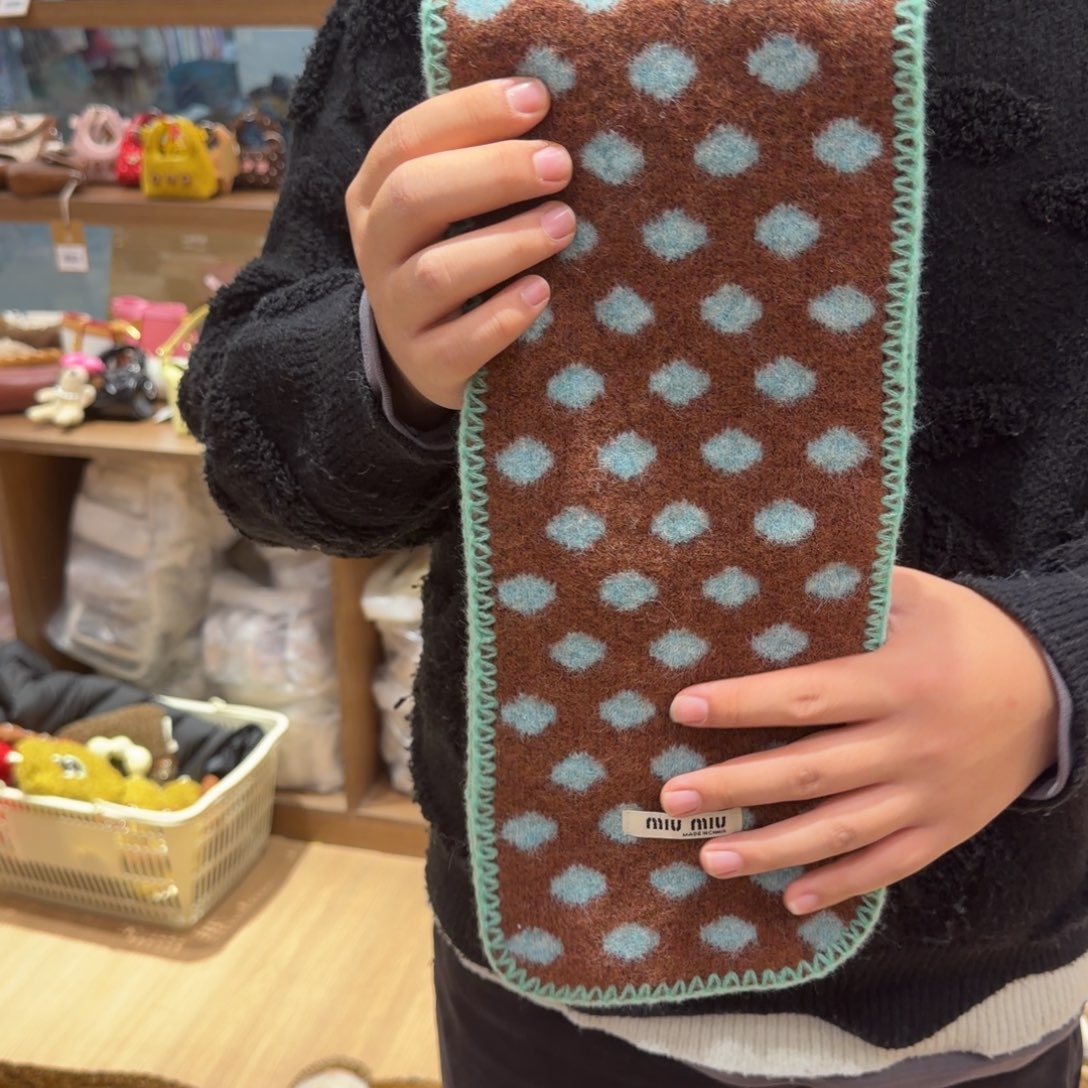 棉大馍馍推荐好看围巾