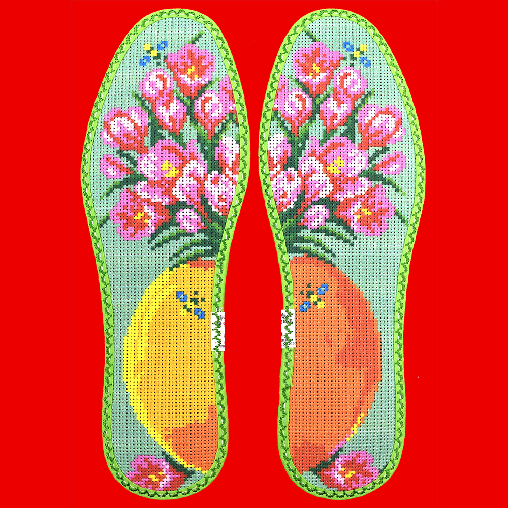 37码小格十字绣鞋垫可选花样