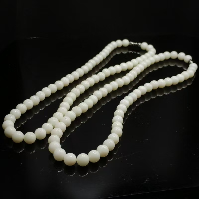 【龙龙严选】和田玉妈妈链N1【多样性发其一】1约8mm