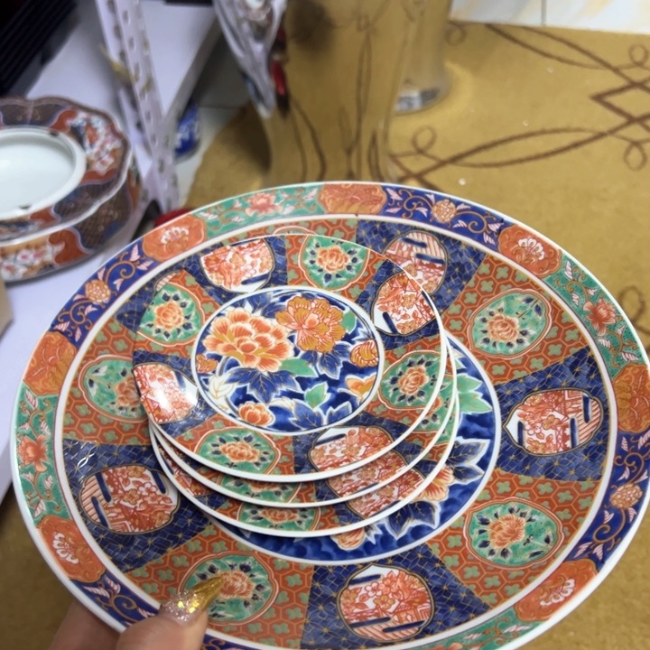 盖碗瓷器直播放漏中