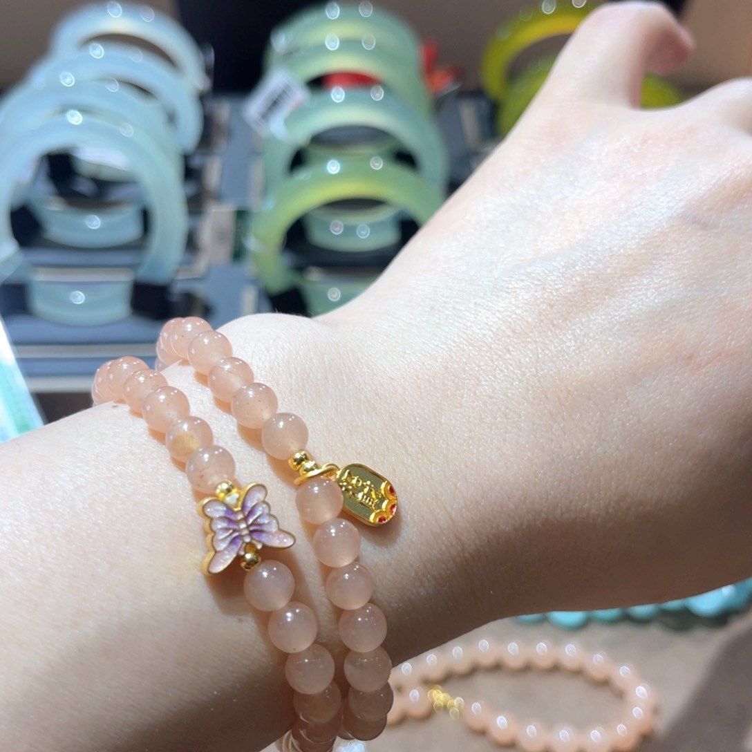 岫玉手镯未镶嵌手镯