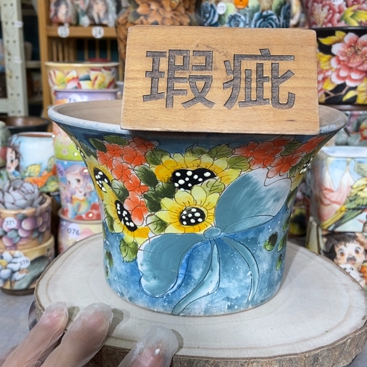 红陶景德镇艺术手绘作品