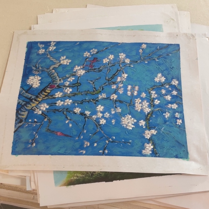 油画油画作品入选3040