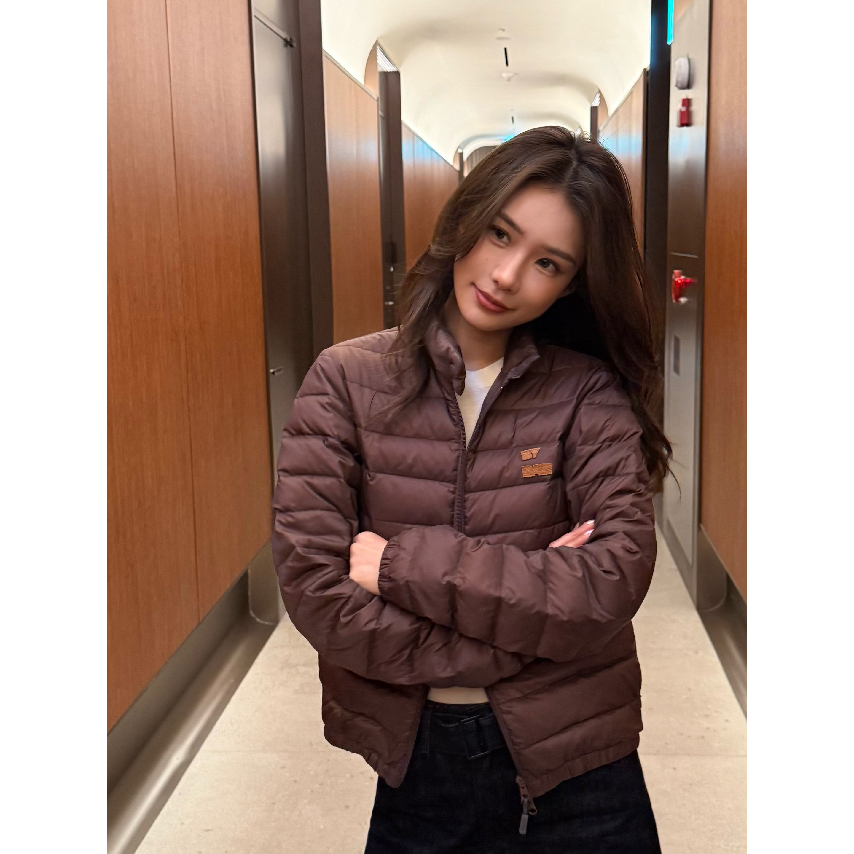 CHRISOUBYDAN欧阳丹定制新款排骨羽绒服188178