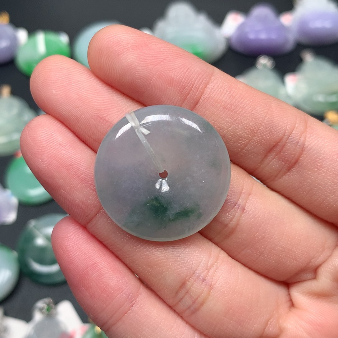 颈饰未镶嵌翡翠翡翠吊坠