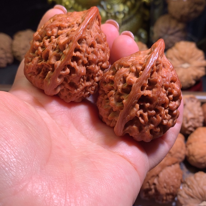 文玩核桃吊坠45尺机刷官帽