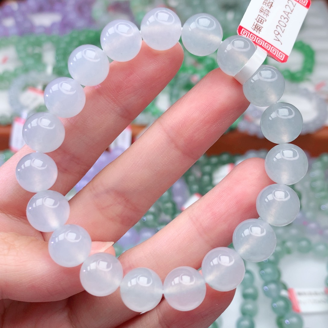 翡翠手链未镶嵌翡翠10mm