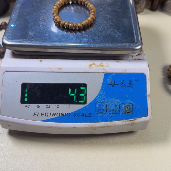 沉香碎屑沉香笨****p乌身圆叶苹果珠单圈