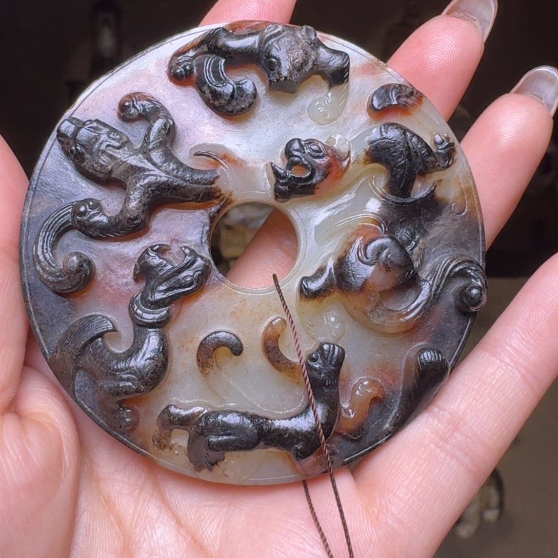 和田玉挂件未镶嵌奥****理