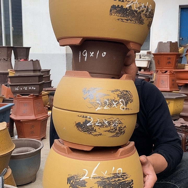 紫砂花盆紫砂艺术