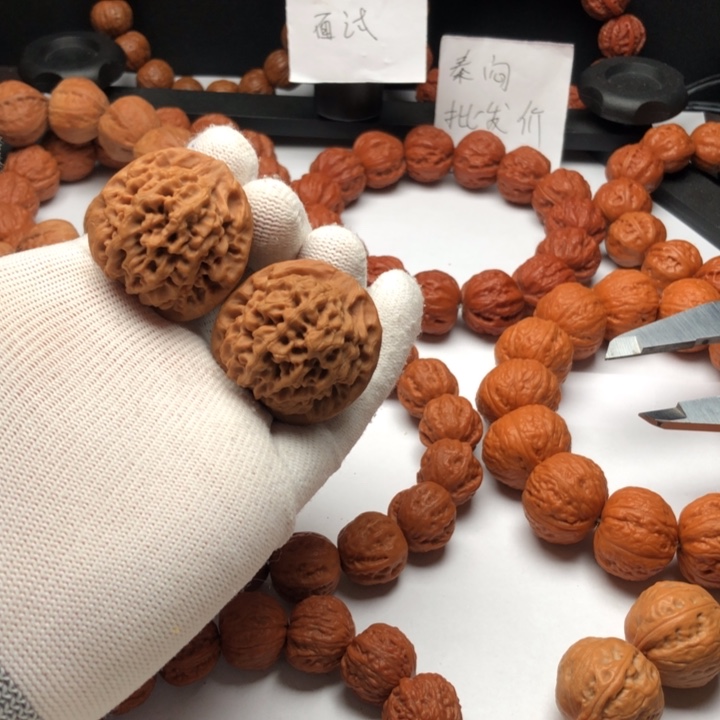 手串文玩核桃37尺寸032秦闷