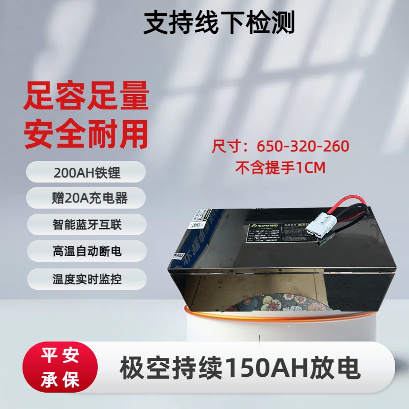玉娇龙电池60V72V200AH亿纬铁锂，三轮低速四轮专用