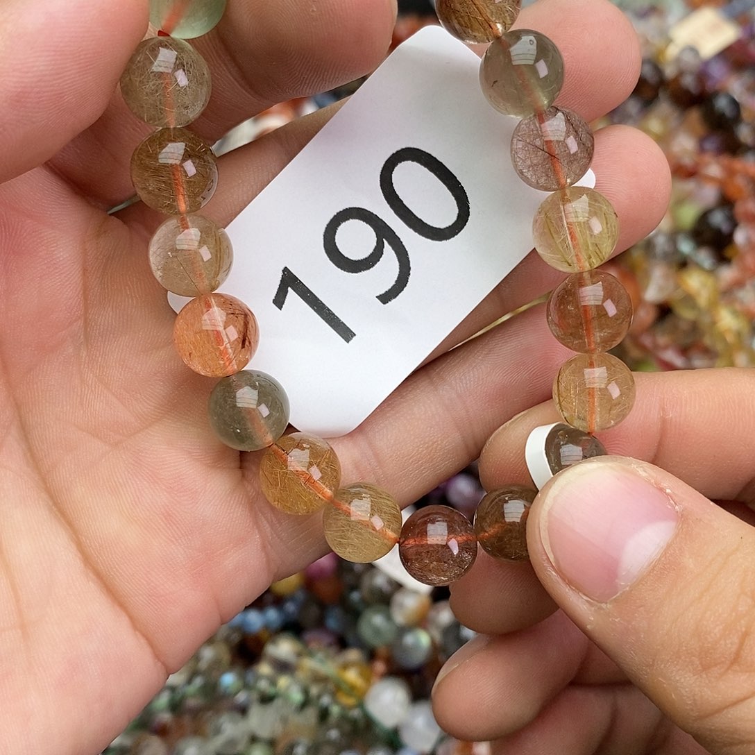 水晶未镶嵌手链手链