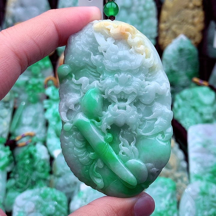翡翠吊坠(不含链)未镶嵌
