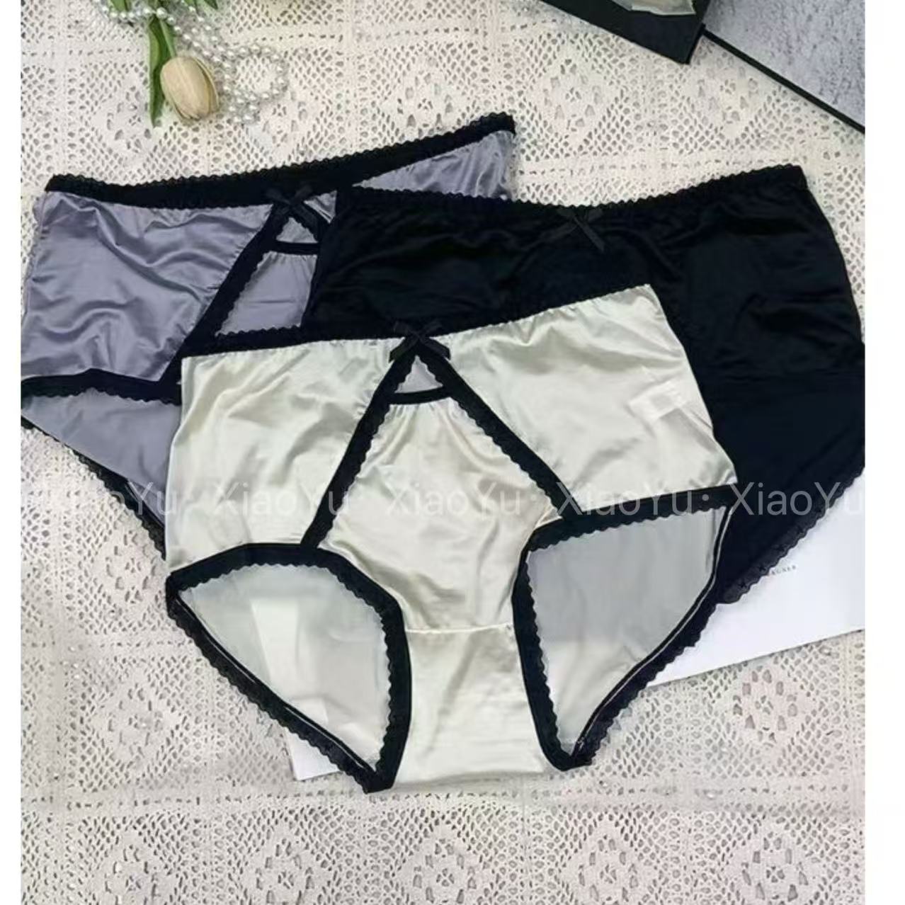 限/时福利【纯欲清新冰丝面膜 小短裤】SM 77771【No退换】瑕疵品