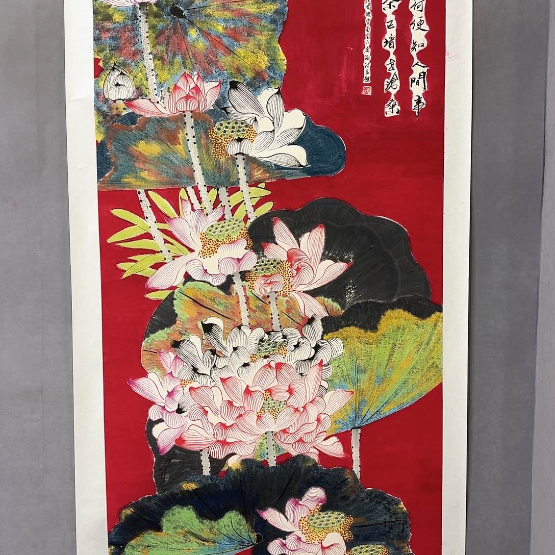 国画国画纯手绘作品请放心去藏
