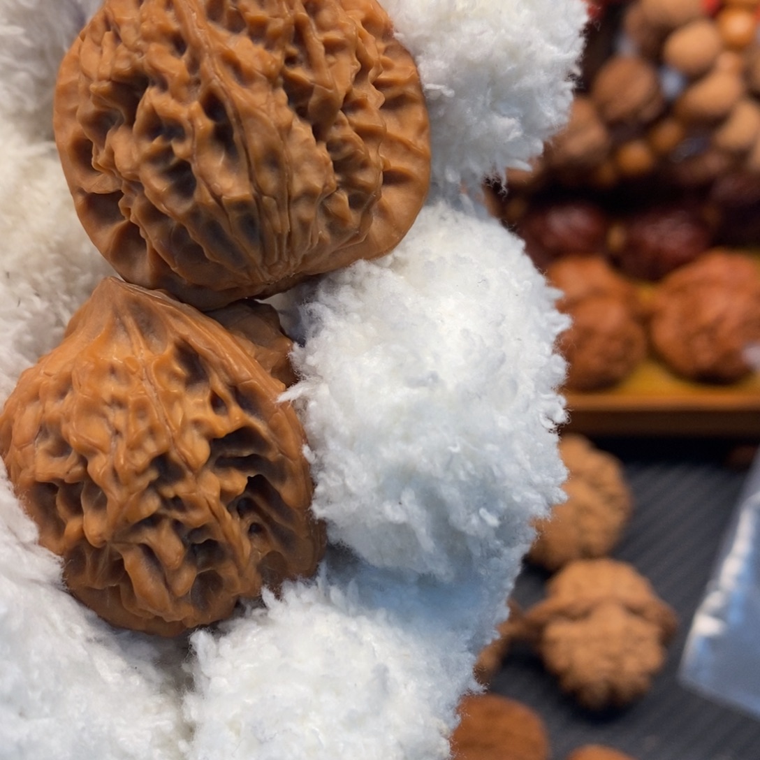 壳***)吊坠文玩核桃我在开会你要回来吃东西